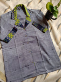 GREY COTTON  TOP