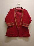 Shrug with Traditional motifs