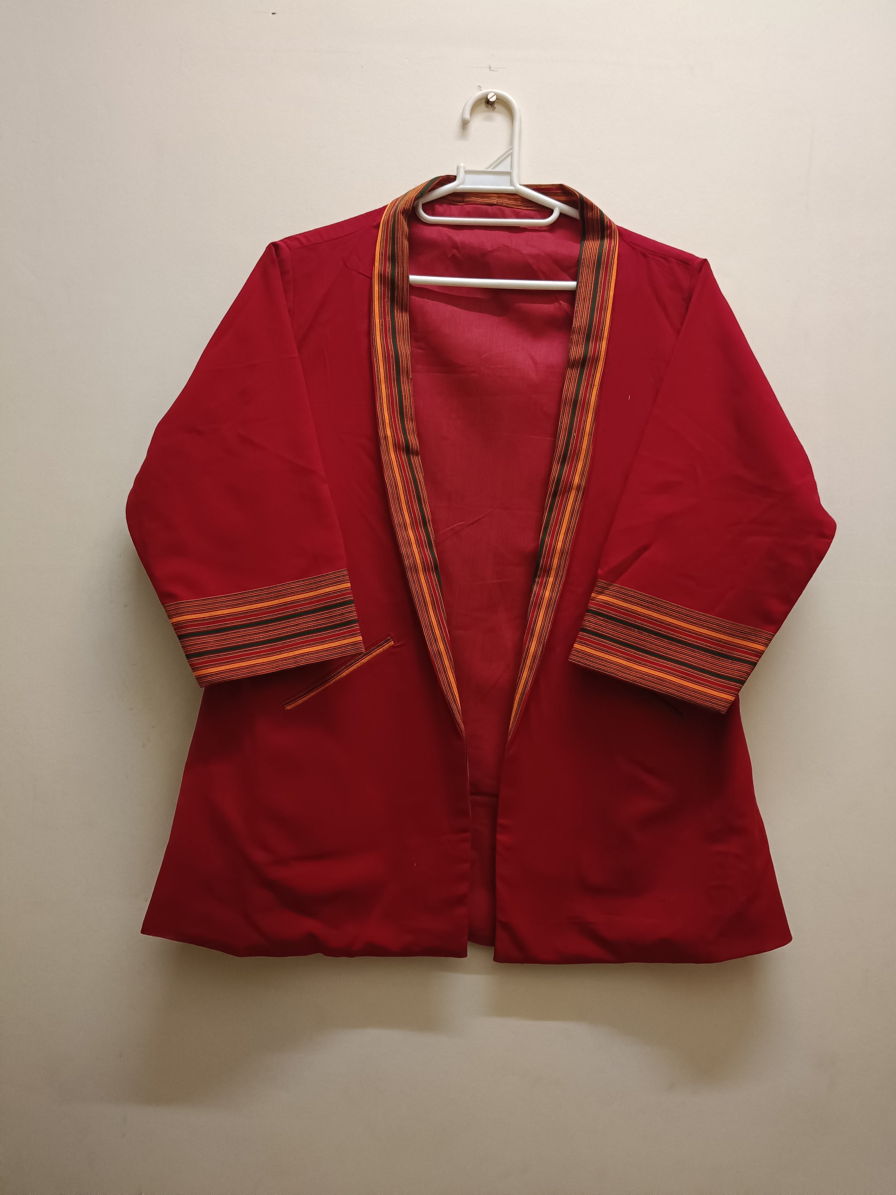 Shrug with Traditional motifs