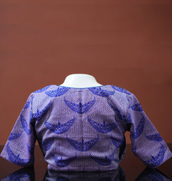 V-NECK ANGRAKHA STYLED BLOUSE WITH JOON BIRI MOTIF