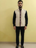 HANDLOOM COTTON NEHRU JACKET FOR MEN