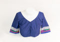 SWEETHEART NECK BLOUSE WITH TRADITIONAL KARBI MOTIF
